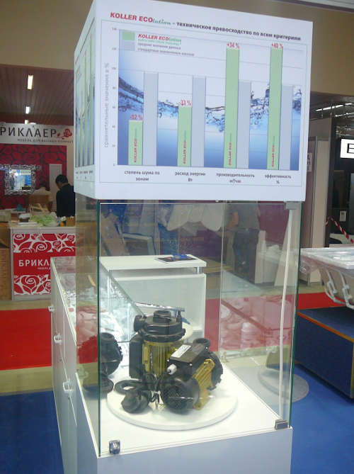 stelth pump display Moscow